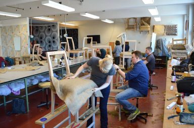 Weiterbildung klassische Polsterung für Lehrlinge