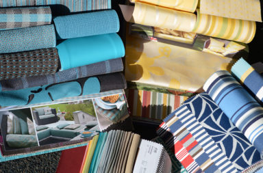 Outdoorstoffe für Gartenmöbel und Wintergartenmöbel