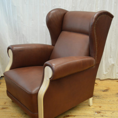 Rekonstruktion Ohrensessel 20er Jahre Polsterung