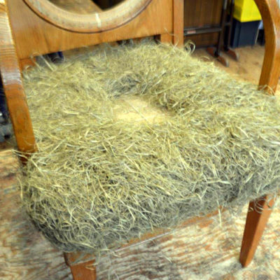 Faconpolsters mit Palmfasern