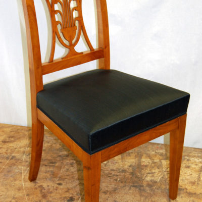 Polsterung Biedermeierstuhl Dokumentation 9