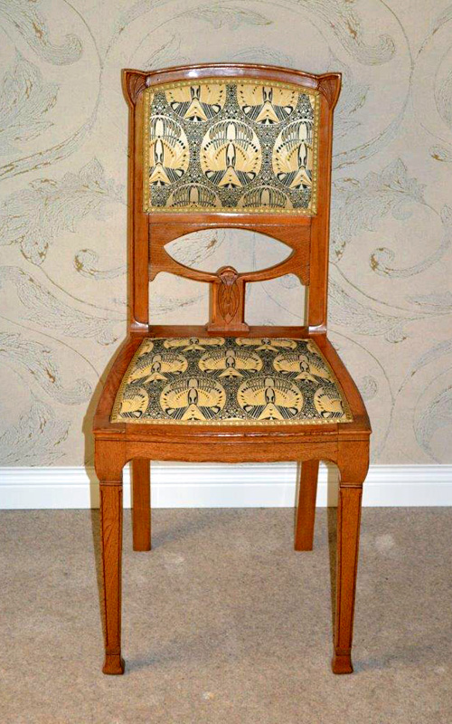Jugendstil Stuhl um 1900