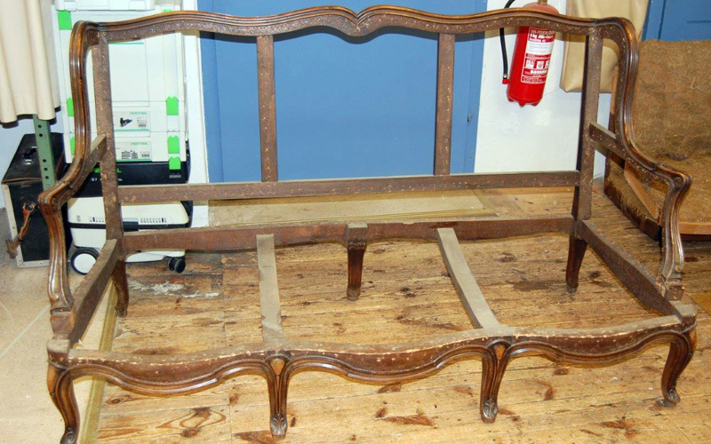 Sofa im Rokoko-Stil 1900