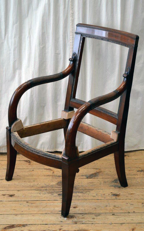 Empire Sessel Mahagoni 1810