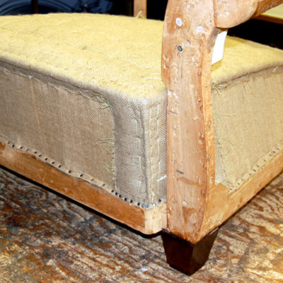 Restaurierung Chesterfield Sessel Eckborleys