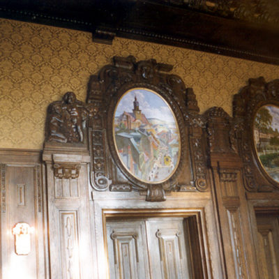 Wandbespannung im Rathaus Werdau