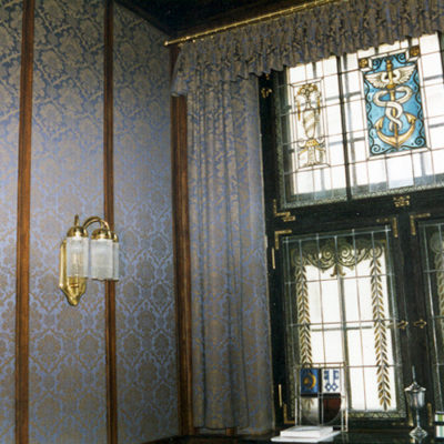 Wandbespannung im Rathaus Werdau