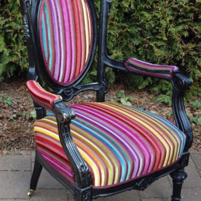 Restaurierter Polstersessel