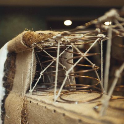 Polster Restaurierung Federn